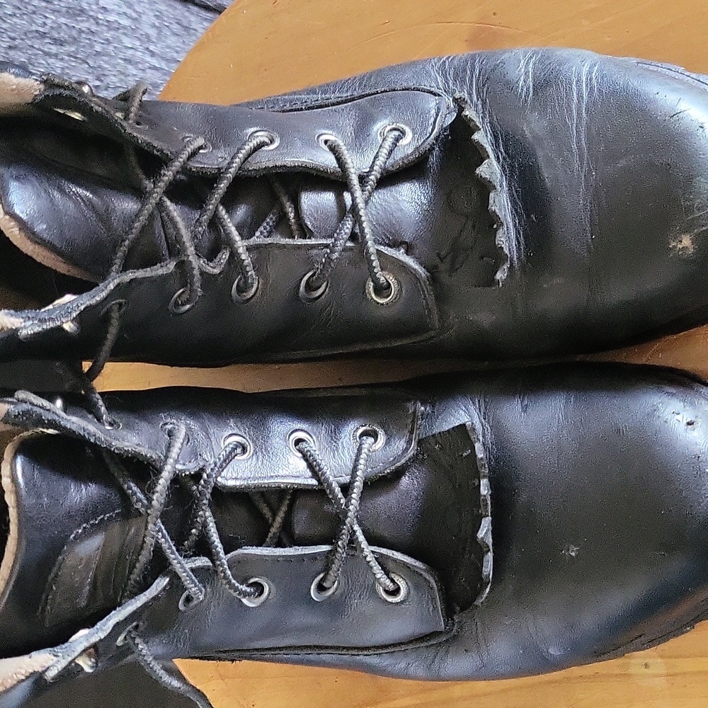Timberland steel toe work boots
